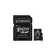 Kingston R100 256 GB microSDXC, Speicherkarte(schwarz, UHS-I U3, Class 10, V30, A2)