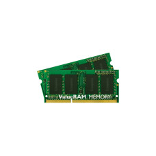 Kingston ValueRAM SO-DIMM 8 GB DDR3-1600 (2x 4 GB) Dual-Kit, Arbeitsspeicher(KVR16LS11K2/8, ValueRAM)