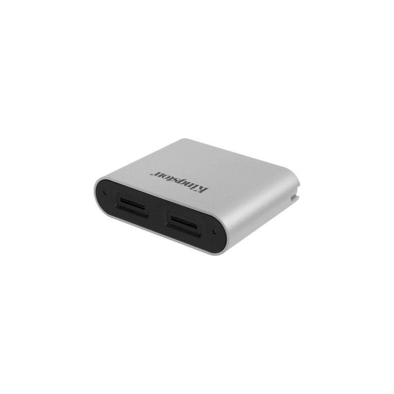 Kingston Workflow microSD Reader, Kartenleser(silber/schwarz)