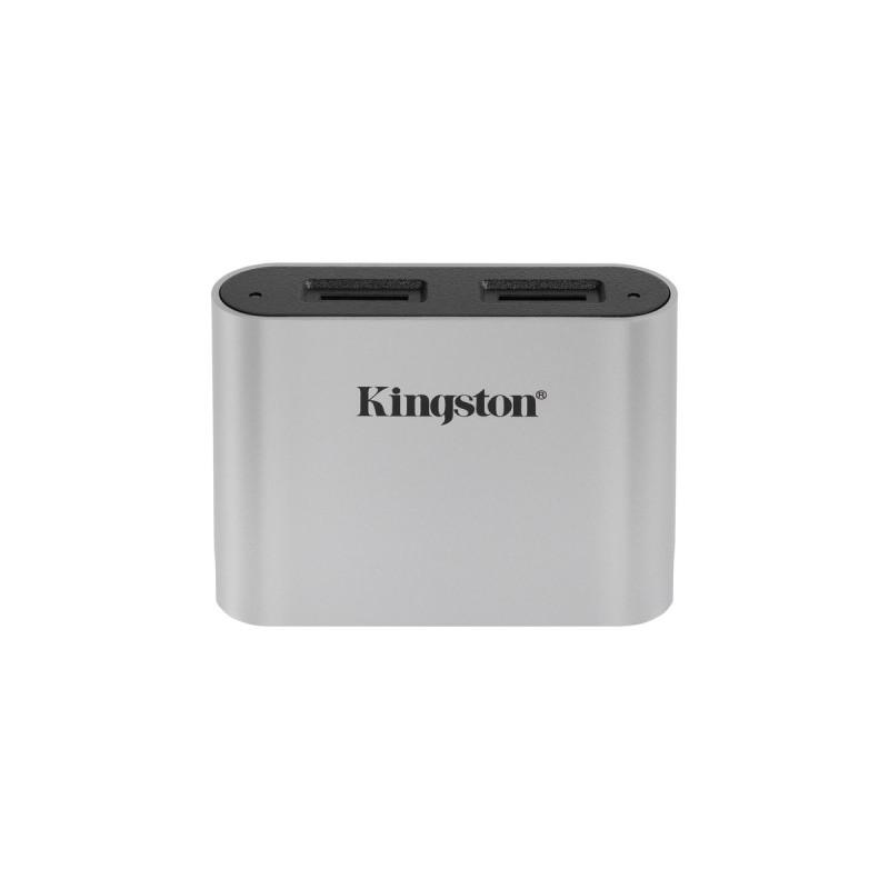 Kingston Workflow microSD Reader, Kartenleser(silber/schwarz)