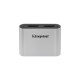 Kingston Workflow microSD Reader, Kartenleser(silber/schwarz)