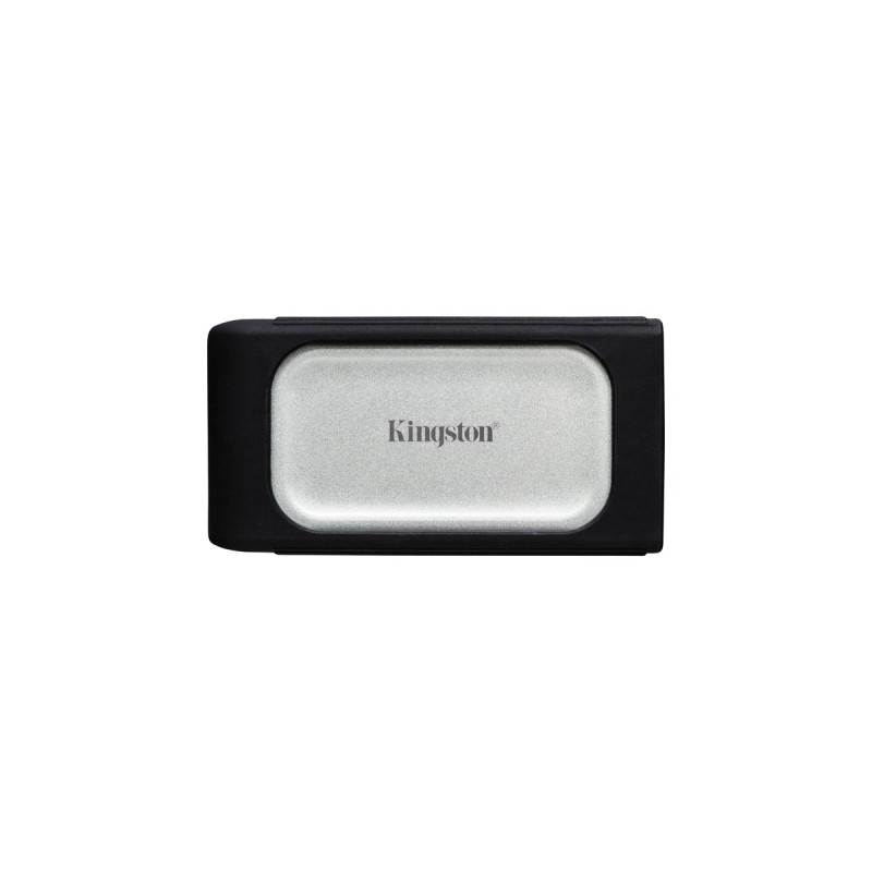 Kingston XS2000 Portable SSD 4 TB, Externe SSD(silber/schwarz, USB-C 3.2 Gen 2x2 (20 Gbit/s))