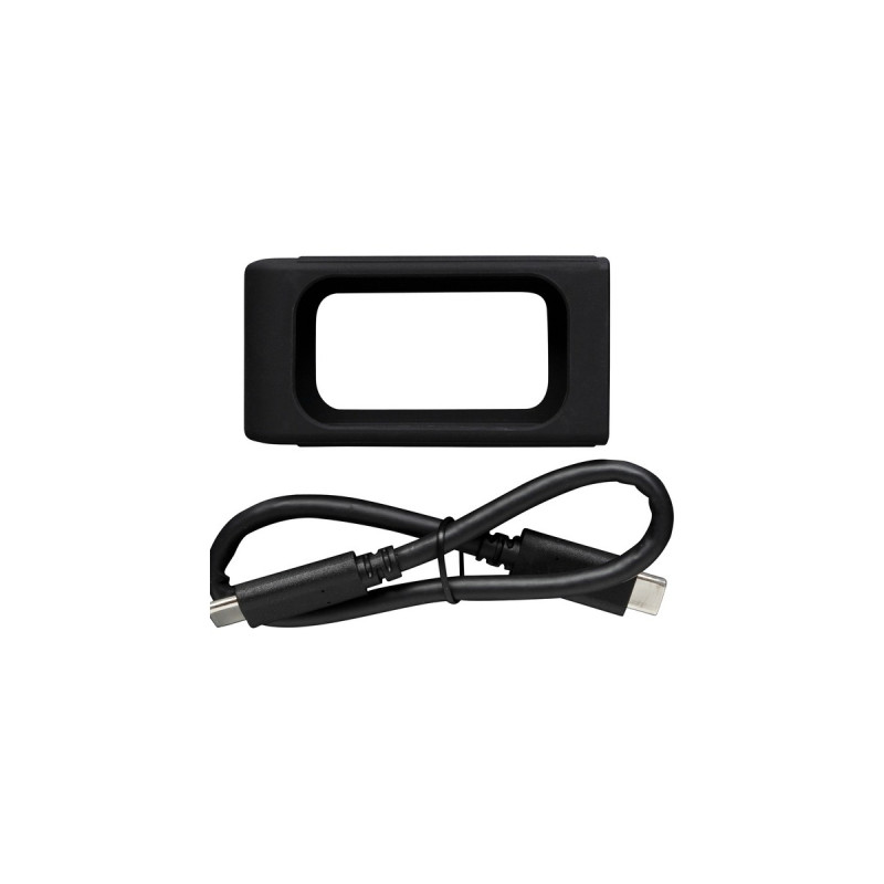 Kingston XS2000 Portable SSD 4 TB, Externe SSD(silber/schwarz, USB-C 3.2 Gen 2x2 (20 Gbit/s))