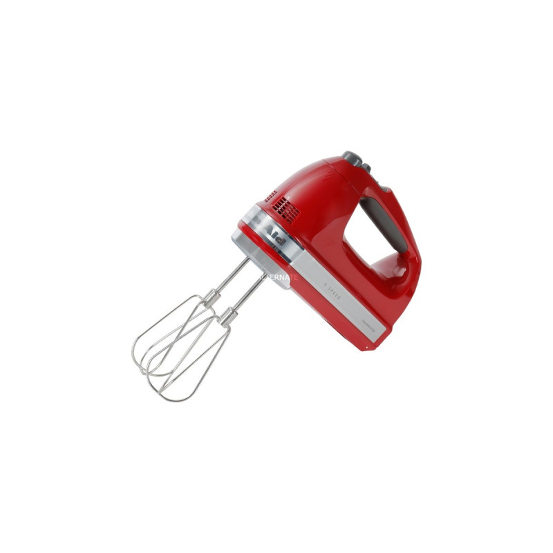 KitchenAid 5KHM9212EER, Handmixer(rot, umfangreiches Zubehör)