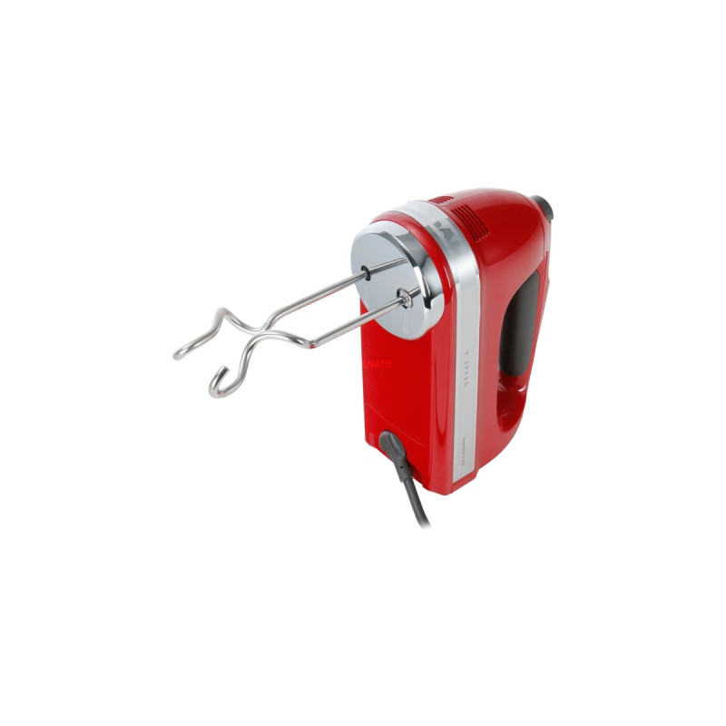 KitchenAid 5KHM9212EER, Handmixer(rot, umfangreiches Zubehör)