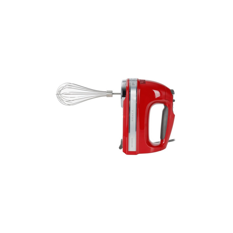 KitchenAid 5KHM9212EER, Handmixer(rot, umfangreiches Zubehör)