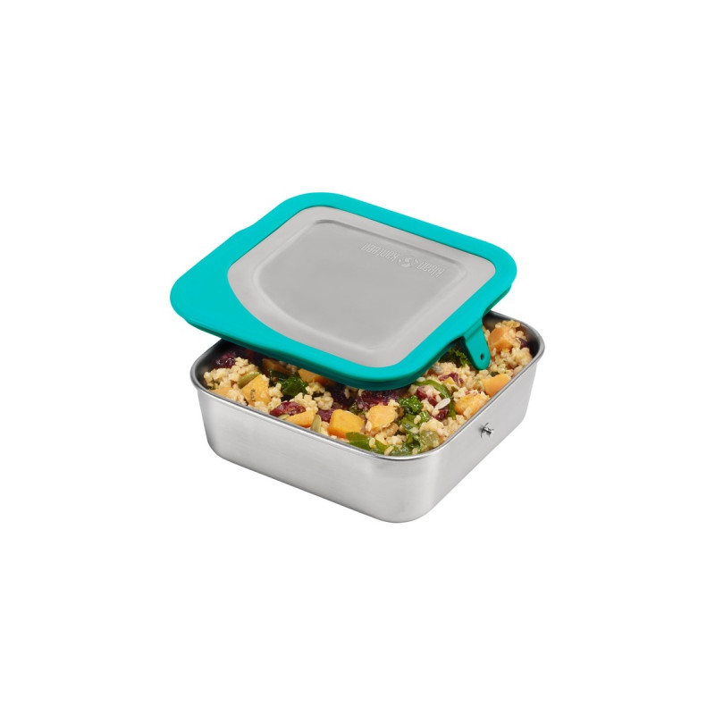 Klean Kanteen Lunch-Box 650ml(silber/blau)