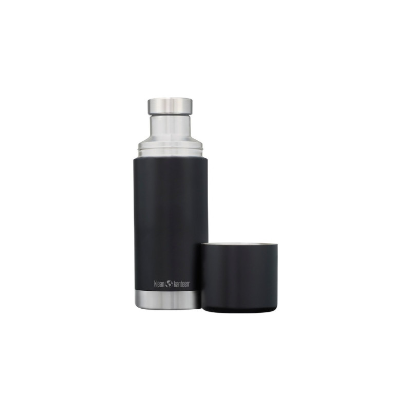 Klean Kanteen Thermosflasche TKPro-SB vakuumisoliert, 750ml(schwarz (matt), mit Pour Through Cap)
