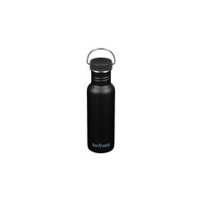 Klean Kanteen Trinkflasche Classic 800ml(schwarz (matt), mit schwarzem Loop Cap)