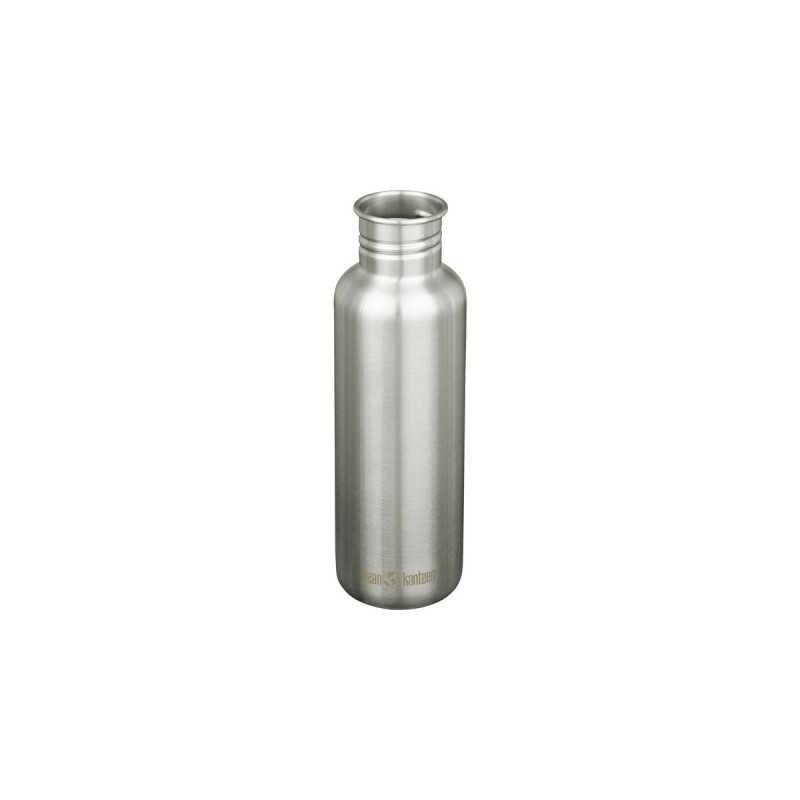Klean Kanteen Trinkflasche Classic 800ml(edelstahl (gebürstet), mit SPORT CAP)