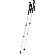 Komperdell Explorer Contour PL, Fitnessgerät(silber/blau, 1 Paar, 105-140 cm)