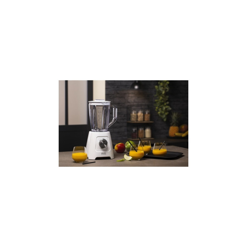 Krups Blendforce KB4201, Standmixer(weiß/grau)