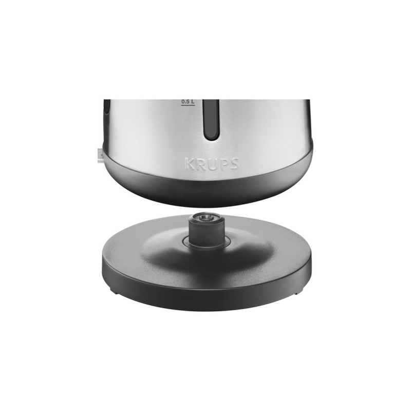 Krups Control Line BW 442D, Wasserkocher(silber/schwarz, 1,7 Liter)