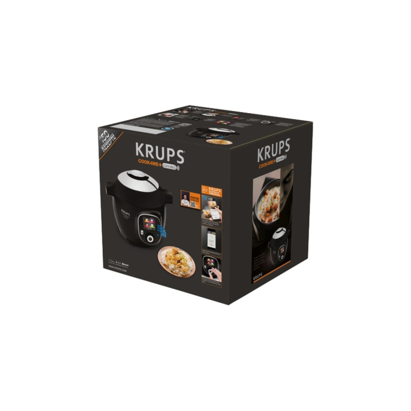 Krups Cook4Me Touch CZ9128, Multikocher(schwarz/silber)