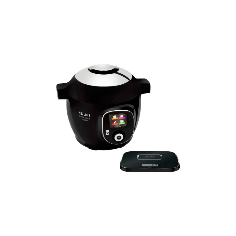 Krups Cook4Me+ Grameez CZ8568, Multikocher(schwarz/silber)