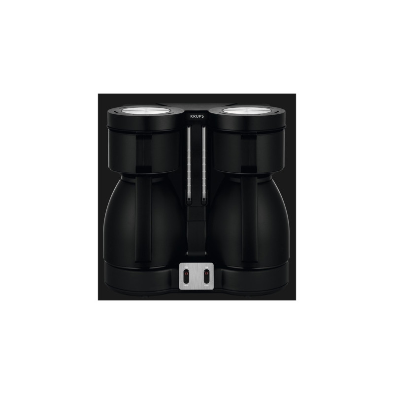 Krups Duothek KT 8501, Filtermaschine(schwarz)