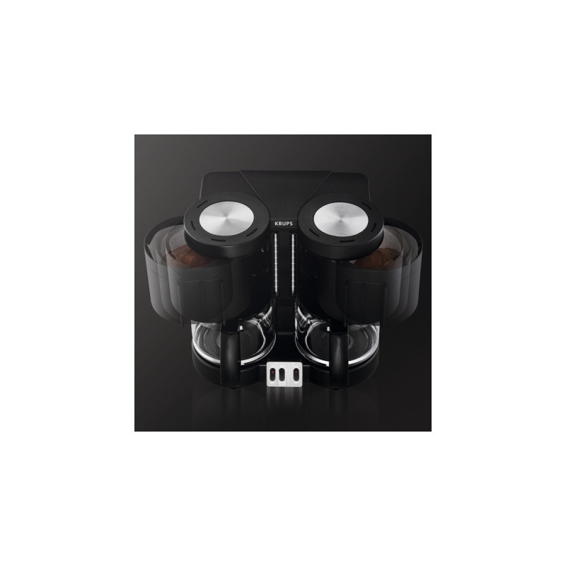 Krups Duothek Plus KM 8508, Filtermaschine(schwarz)