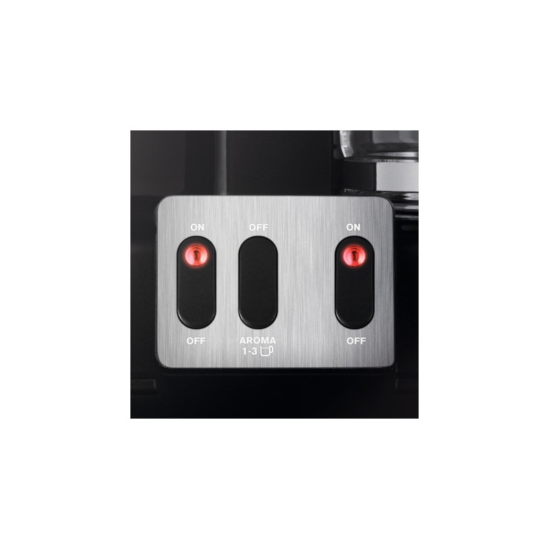 Krups Duothek Plus KM 8508, Filtermaschine(schwarz)