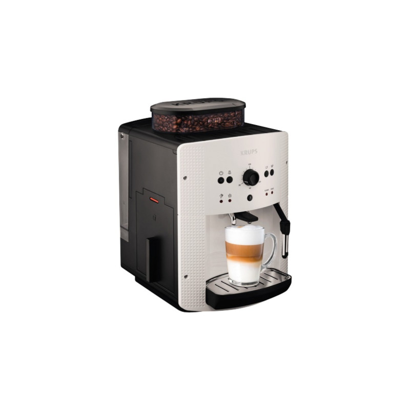 Krups Espresso-Kaffee-Vollautomat EA 8105(weiß/schwarz)