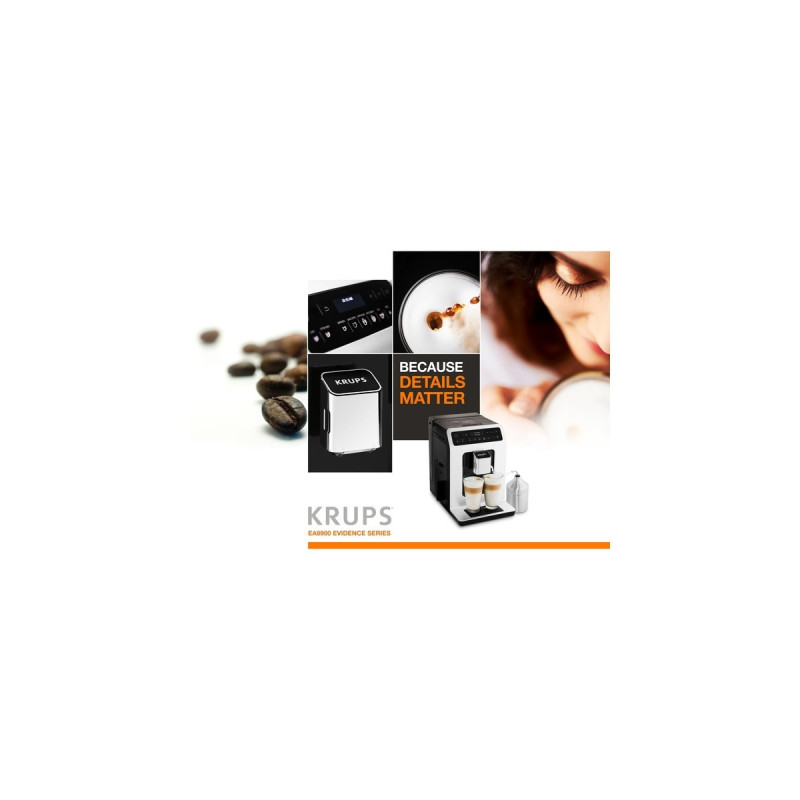 Krups Evidence EA 8918, Vollautomat(schwarz/chrom)