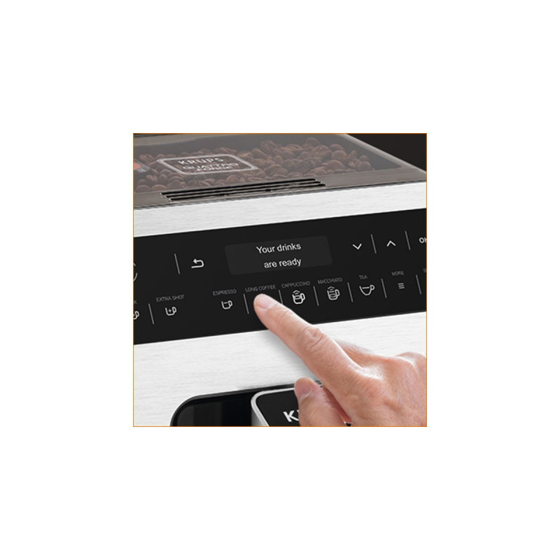 Krups Evidence EA 8918, Vollautomat(schwarz/chrom)