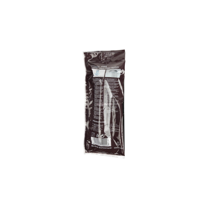 Krups Filtereinsatz F08801 für Espressomaschinen, Wasserfilter(grau)