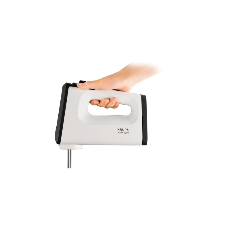Krups Handmixer 3Mix 5500 Plus GN 5041(weiß/schwarz)
