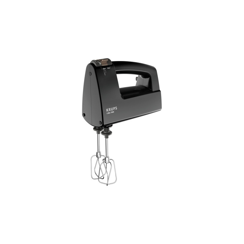 Krups Handmixer 3Mix 7000 F60858(schwarz/kupfer, 500 Watt, 60 Jahre Jubiläumsedition)