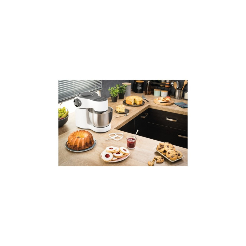 Krups Master Perfect Küchenmaschine KA3121(weiß/schwarz, 1.000 Watt)