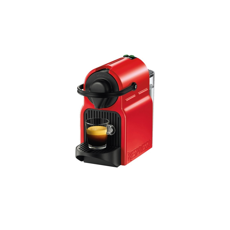 Krups Nespresso Inissia XN1005, Kapselmaschine(rot)