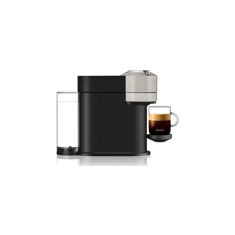 Krups Nespresso Vertuo Next & Aeroccino XN911B, Kapselmaschine(hellgrau/schwarz)