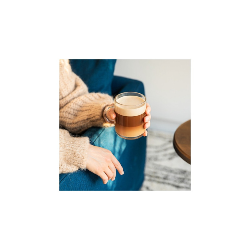 Krups Nespresso Vertuo Pop Coconut White XN9201, Kapselmaschine(schwarz/weiß)