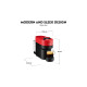 Krups Nespresso Vertuo Pop Spicy Red XN9205, Kapselmaschine(schwarz/dunkelrot)