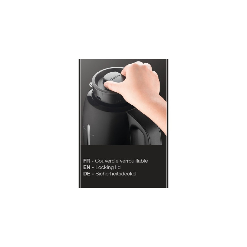 Krups ProAroma BW 2448, Wasserkocher(schwarz, 1,6 Liter)