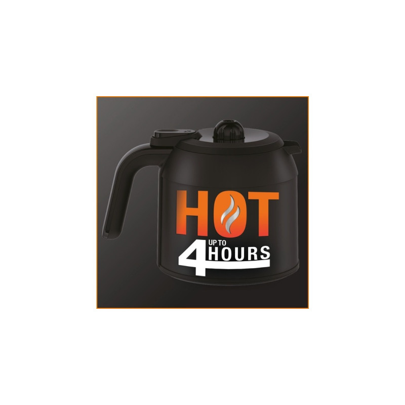 Krups ProAroma Thermo KM 3038, Filtermaschine(schwarz)