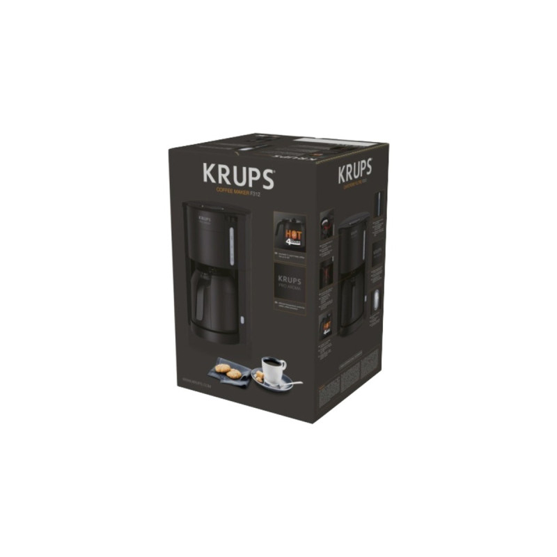 Krups ProAroma Thermo KM 3038, Filtermaschine(schwarz)