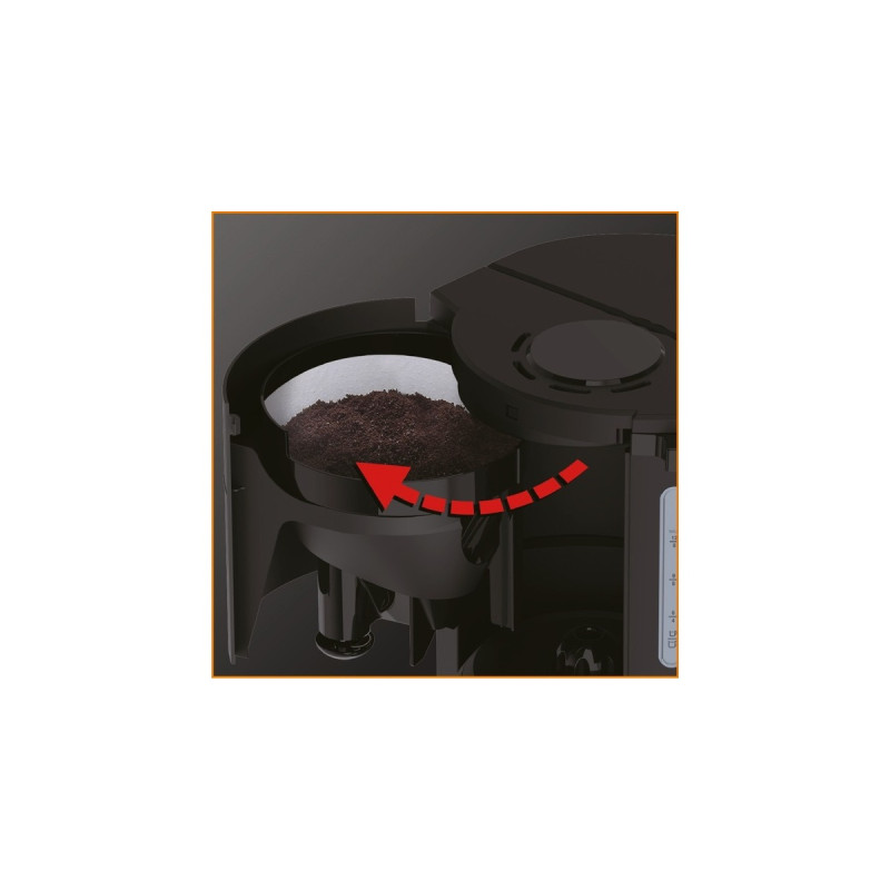 Krups ProAroma Thermo KM 3038, Filtermaschine(schwarz)