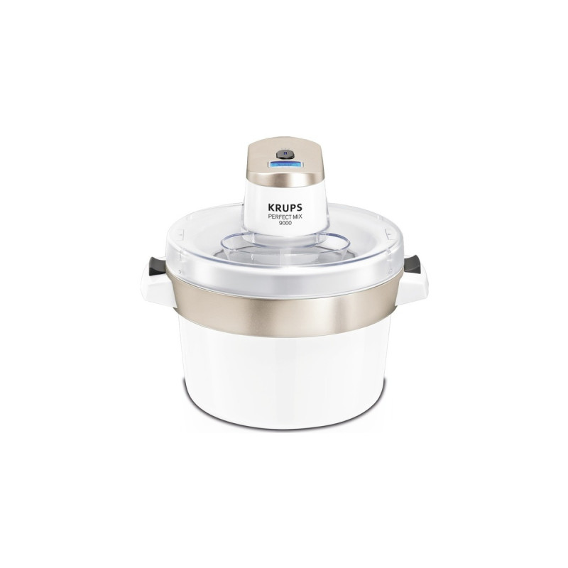 Krups Venise G VS2 41, Eismaschine(weiß/chrom, 1,6 Liter, Retail, Outlet)