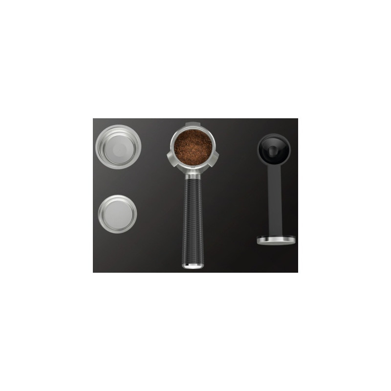 Krups Virtuoso XP442C, Espressomaschine(edelstahl/schwarz)