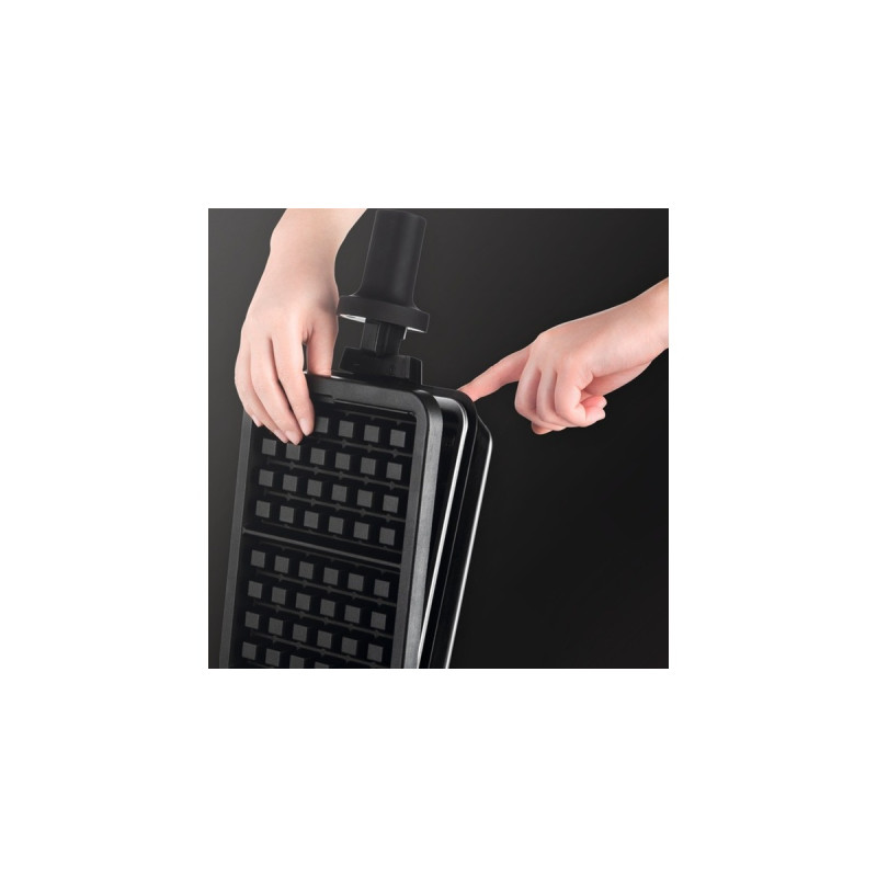 Krups Waffeleisen Professional FDD95D(edelstahl/schwarz, 1.200 Watt)