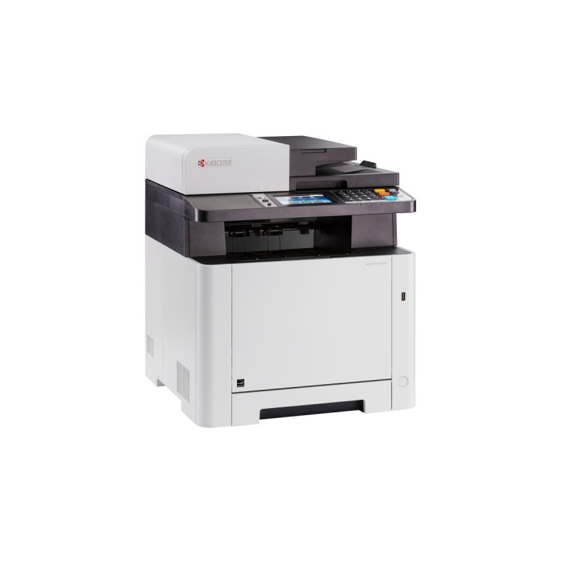 Kyocera ECOSYS M5526CDN, Multifunktionsdrucker(grau/schwarz, USB/LAN, Scan, Kopie, Fax)