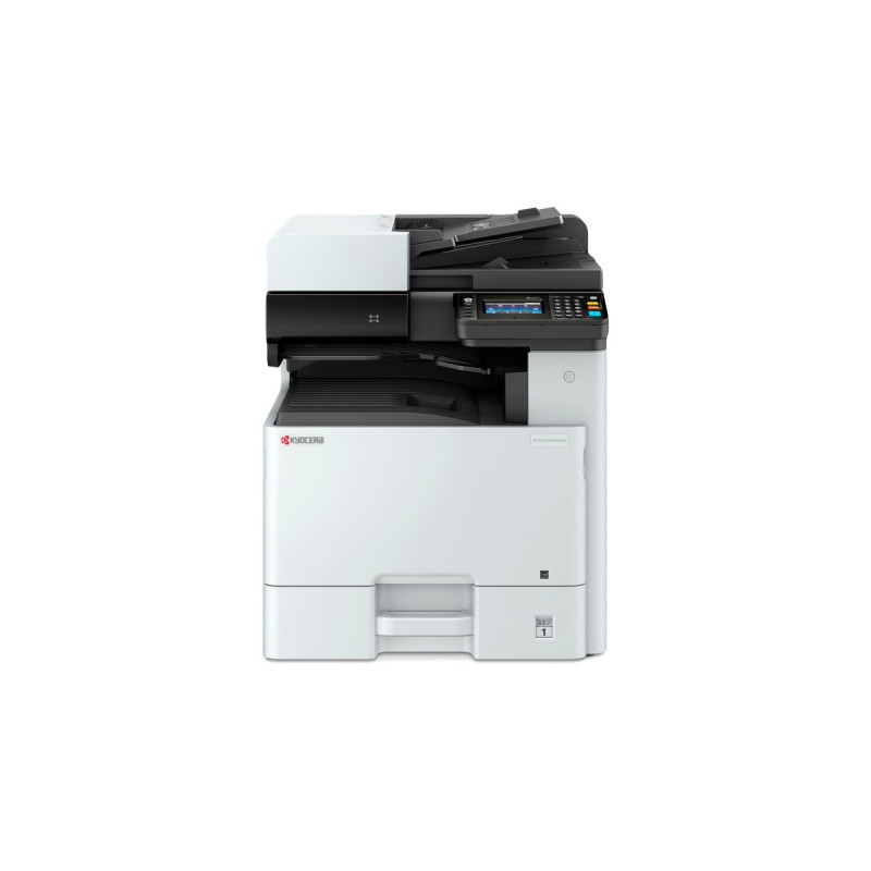 Kyocera ECOSYS M8124cidn, Multifunktionsdrucker(grau/schwarz, USB, LAN, Kopie, Scan)