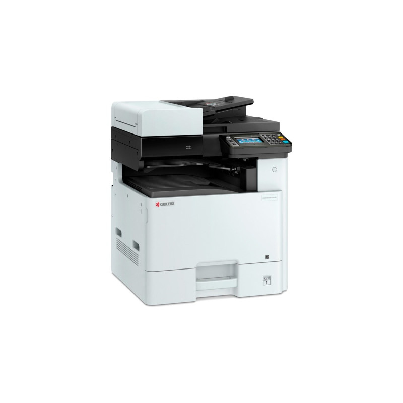 Kyocera ECOSYS M8124cidn (inkl. 3 Jahre Kyocera Life Plus), Multifunktionsdrucker(grau/schwarz, USB, LAN, Kopie, Scan)