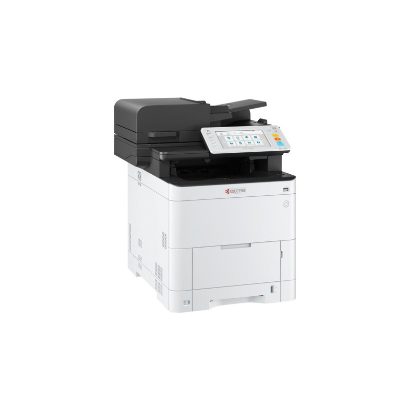 Kyocera ECOSYS MA4000cifx (inkl. 3 Jahre Kyocera Life Plus), Multifunktionsdrucker(grau/schwarz, USB, LAN, Scan, Kopie, Fax, HyPAS )