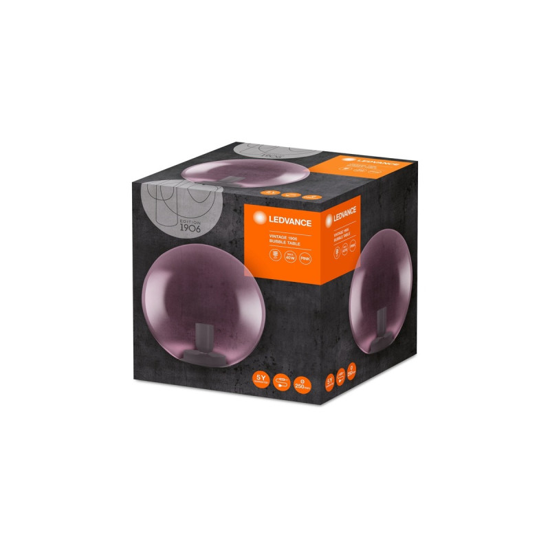 LEDVANCE 1906 BUBBLE TABLE 250X245 Glass Pink, Leuchte