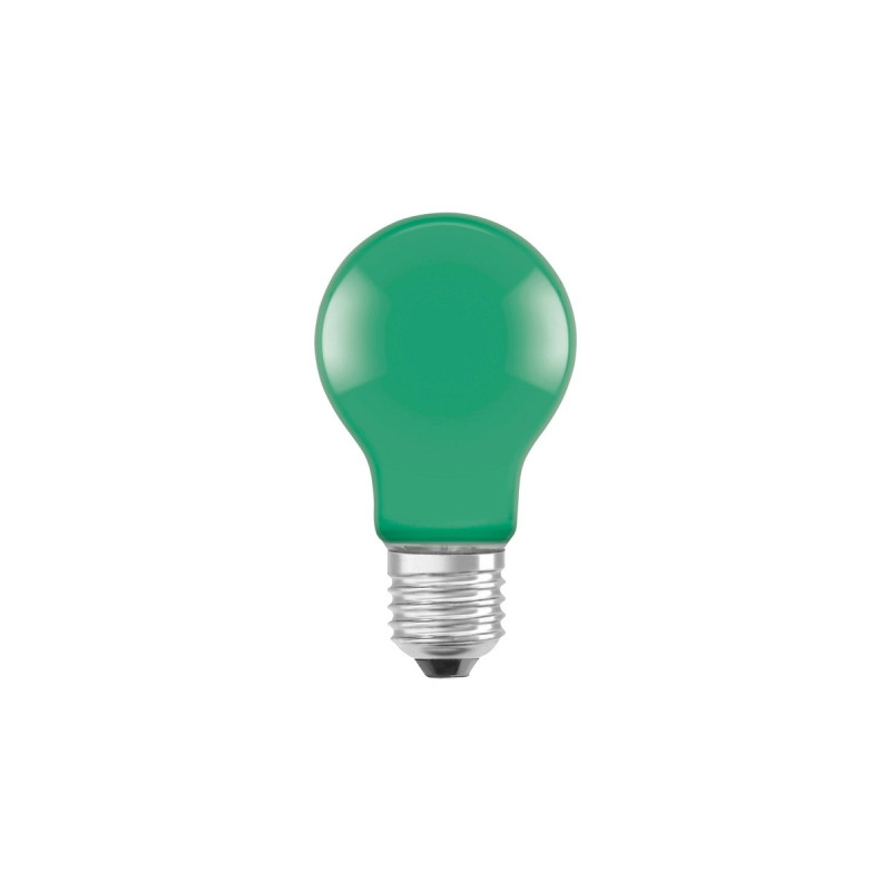 LEDVANCE Osram LED STAR Deco Classic Grün 1.6 W/7500K E27, LED-Leuchte(ersetzt 15 Watt)