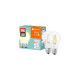 LEDVANCE SMART+ BT CLA60 60 6 W/2500K E27, LED-Lampe(2er-Pack, Filament, Bluetooth, ersetzt 60 Watt)