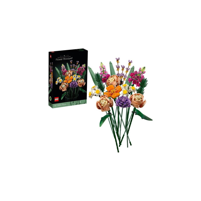 LEGO 10280 Creator Expert Blumenstrauß, Konstruktionsspielzeug