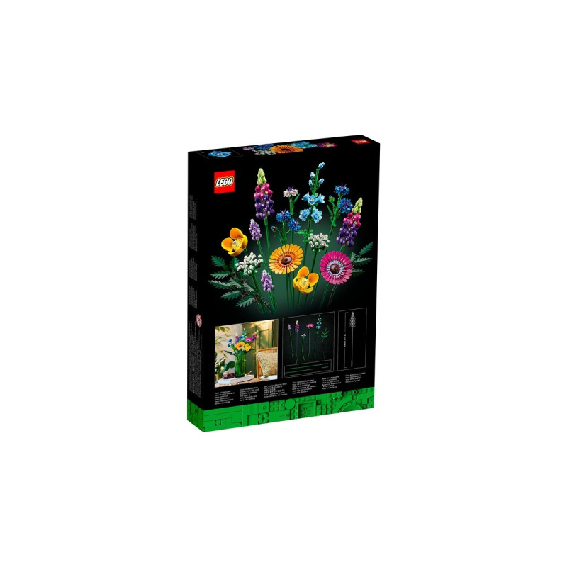 LEGO 10313 Icons Wildblumenstrauß, Konstruktionsspielzeug