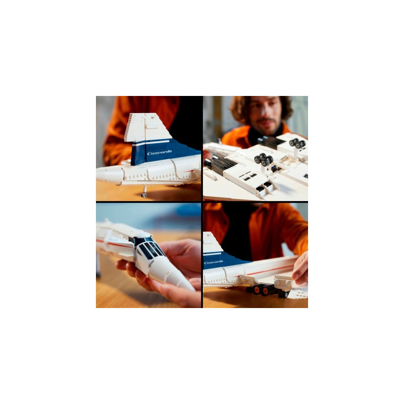 LEGO 10318 Icons Concorde, Konstruktionsspielzeug